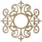 Ekena Millwork Dijon Wood Fretwork Pierced Ceiling Medallion, Red Oak, 16"OD x 5 1/4"ID x 3/8"T CMWP16X16X0375DIRO - alternate 3